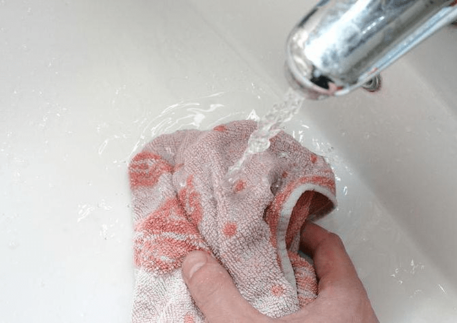 jelqing wet towel