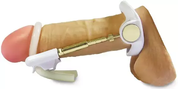 Extender-a device that enlarges the penis based on the principle of stretching